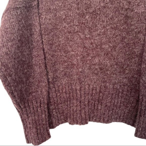 ABOUND V-Neck Sweater in Burgundy - XL - NWT - Picture 4 of 6